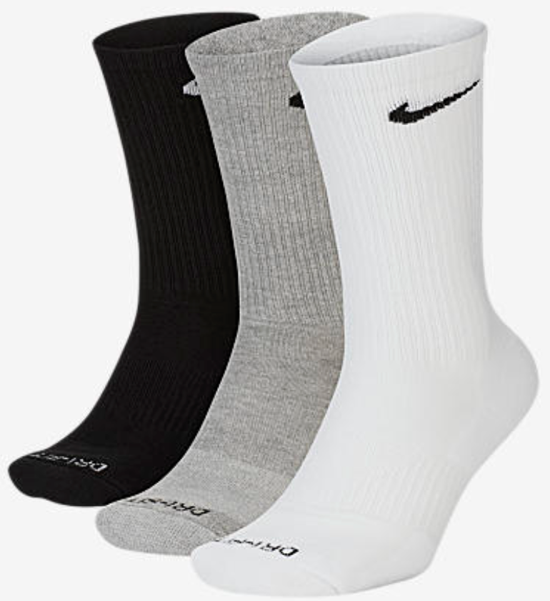 Nike Dri-Fit Crew Socks (3 Pack)